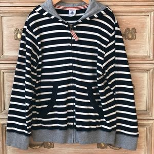 Petit Bateau Zip Hoodie